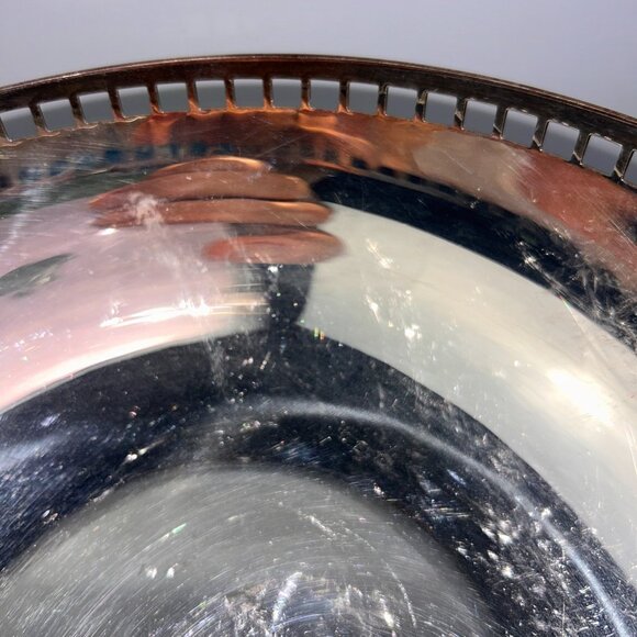 Skyscraper Design Bowl by Richard Meier for Swid Powell Silverplated 1980s 10" - Picture 9 of 16